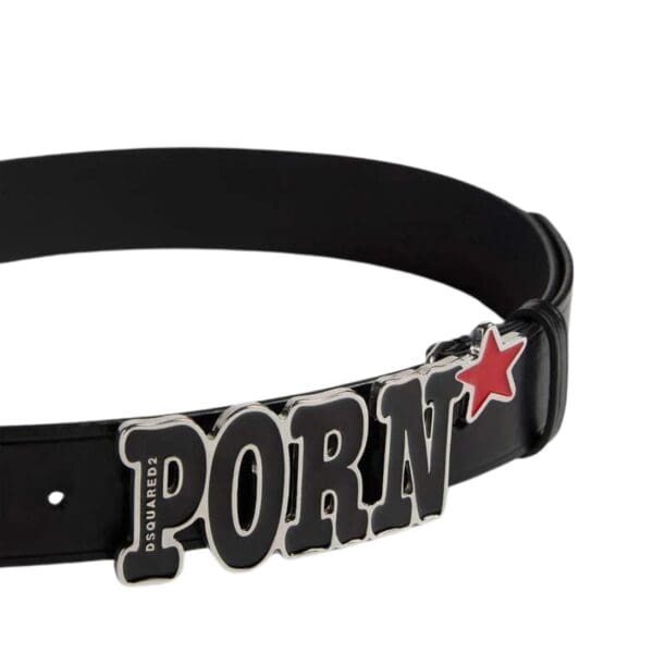 DSQUARED2 ROCCO PLAQUE BELT