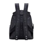 MCM SMALL STARK BACKPACK IN VISETOS BLACK