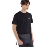 MCM WRISTLET ZIP POUCH IN VISETOS ORIGINAL BLACK