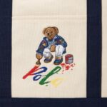 RALPH LAUREN POLO BEAR CANVAS TOTE