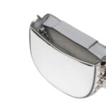 STELLA MCCARTNEY FRAYME MIRRORED SMALL SHOULDER BAG
