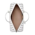 MCM OTTOMAR WEEKENDER BAG IN VISETOS WHITE