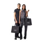 VERSACE BAROCCO ATHENA LARGE TOTE BAG