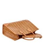 MCM X- LARGE MÜNCHEN TOTE IN VISETOS COGNAC