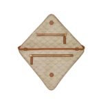 MCM HIMMEL TRIANGLE POUCH IN LAURETOS BEIGE