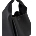 LA GARCONNE TOTÊME BUCKET BAG — BLACK