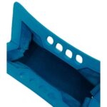 ALEXANDER MCQUEEN WOMENS THE PEAK BAG MINI IN LAPIS BLUE