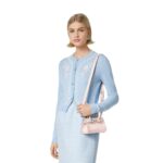 VERSACE CROC-EFFECT MEDUSA '95 MINI TOTE BAG