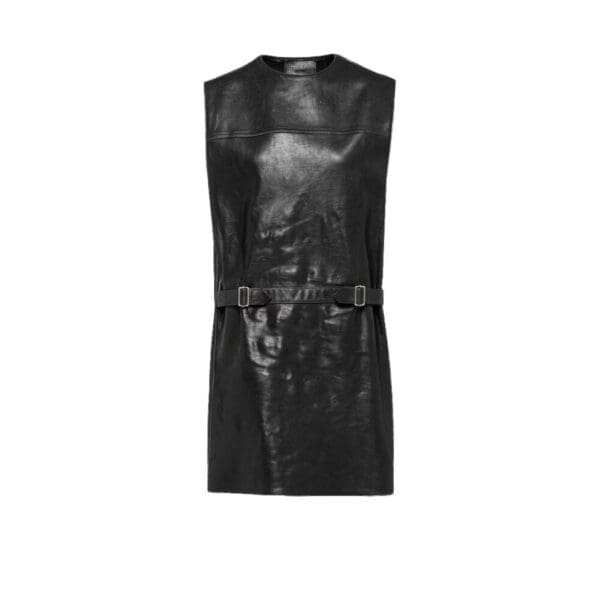 PRADA LEATHER DRESS