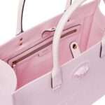 VERSACE LA MEDUSA CANVAS LARGE TOTE BAG