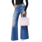 VERSACE LA MEDUSA CANVAS SMALL TOTE BAG