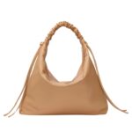 PROENZA LARGE DRAWSTRING SHOULDER BAG SAND