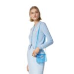 VERSACE LA MEDUSA TRANSPARENT MINI BAG