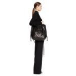 PROENZA DRAWSTRING TOTE BLACK