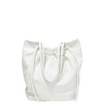 PROENZA DRAWSTRING TOTE OPTIC WHITE