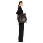 PROENZA DRAWSTRING TOTE DARK CHOCOLATE