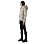 MACKAGE MICHI AGILE-360 STRETCH LIGHT DOWN JACKET WITH HOOD