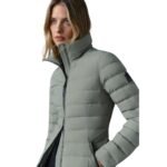 MACKAGE MICHI AGILE-360 STRETCH LIGHT DOWN JACKET WITH HOOD