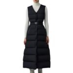 mackage misty-city sleeveless light down coat