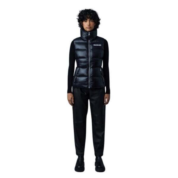 MACKAGE CHAYA LUSTROUS LIGHT DOWN VEST FOR LADIES