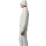 mackage melia down cashmere blend jacket with stand collar