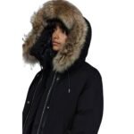 MACKAGE KINSLEE 2-IN-1 OVERSIZED DOWN PARKA WITH BIB AND NATURAL FUR