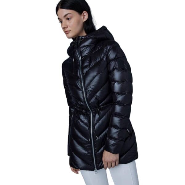 MACKAGE ARITA LIGHT HOODED DOWN CHEVRON JACKET - Image 4