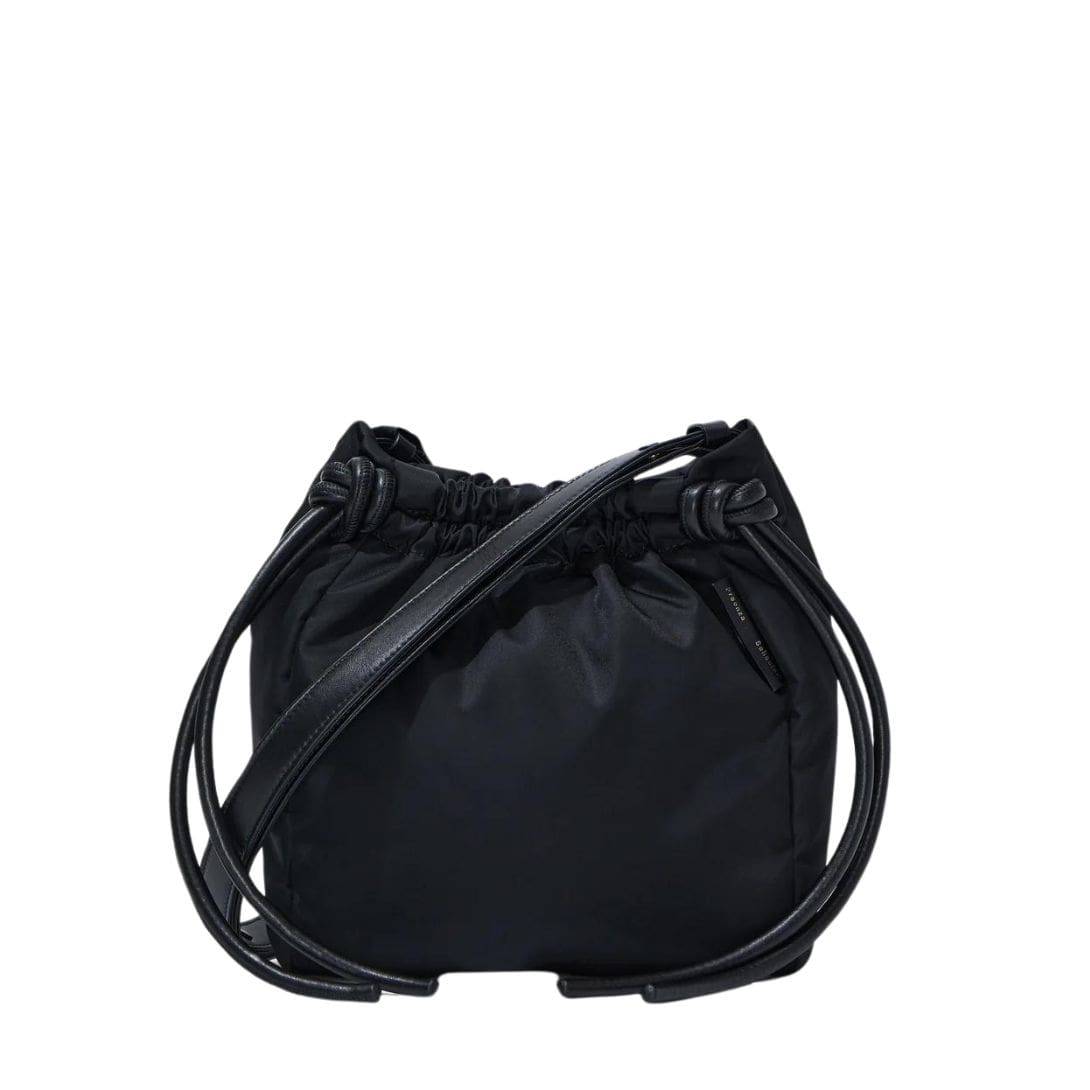 PROENZA DRAWSTRING POUCH IN NYLON BLACK