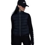 MACKAGE OCEANE RECYCLED HYBRID JACKET WITH RIB KNIT SLEEVES