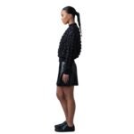 MACKAGE HELEN DIAMOND QUILTED BOMBER JACKET