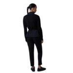 MACKAGE LAIKA HYBRID DOWN JACKET WITH PEPLUM