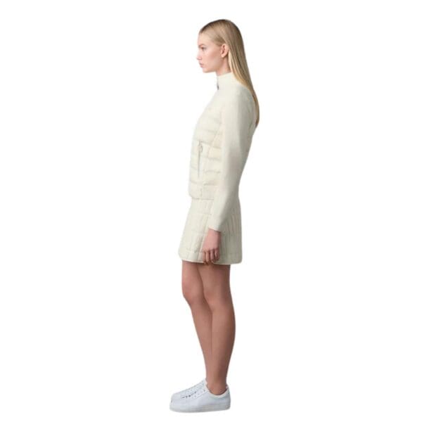 MACKAGE OCEANE-CITY LIGHT DOWN MIXED-MEDIA JACKET
