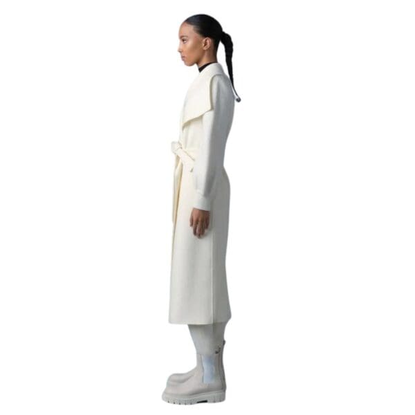 MACKAGE MAI-NV DOUBLE-FACE WOOL WRAP COAT