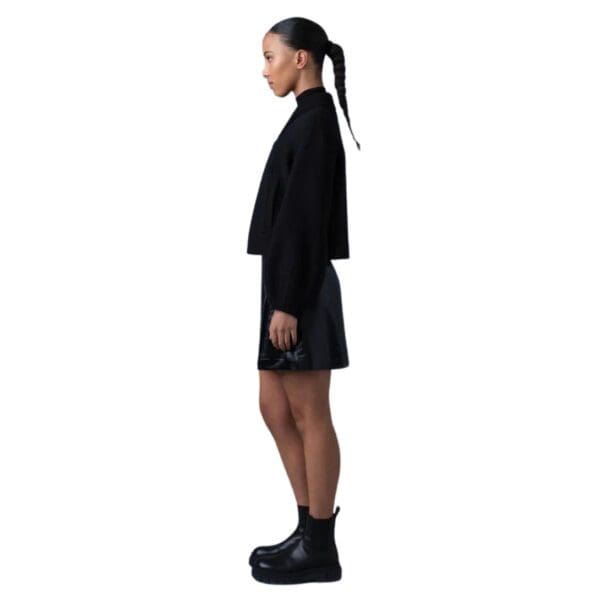 MACKAGE LALI DOUBLE-FACE WOOL SHORT JACKET