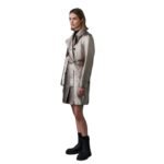 MACKAGE MELY LONG LEATHER TRENCH COAT