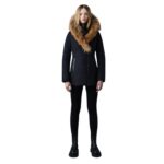 MACKAGE ADALI DOWN COAT WITH NATURAL FUR SIGNATURE MACKAGE COLLAR