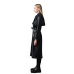 vMACKAGE GAEL-V MAXI LEATHER TRENCH COAT
