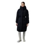 MACKAGE ISHANI-CITY LONG DOWN QUILTED COAT WITH HOOD