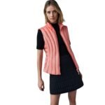 MACKAGE LILYAN LIGHT DOWN VERTICAL QUILTED VEST