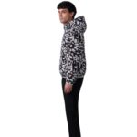 mackage michael-pr reversible abstract geometric jacket with hood