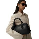 MAGDA BUTRYM WRAP COTTON COAT IN BEIGE