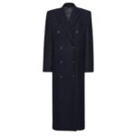 MAGDA BUTRYM LONG CLASSIC WOOL IN NAVY