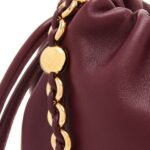 LOEWE FLAMENCO PURSE BUCKET BAG IN SOFT LAMBSKIN