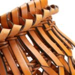 LOEWE SMALL FRINGED BUCKET BAG IN CALFSKIN