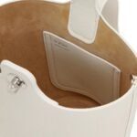 LOEWE PEBBLE MINI BUCKET BAG IN SOFT GRAINED CALFSKIN