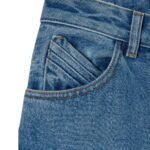 THE ATTICO FERN WASHED BLUE LONG PANTS