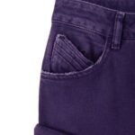 THE ATTICO FERN PURPLE LONG PANTS