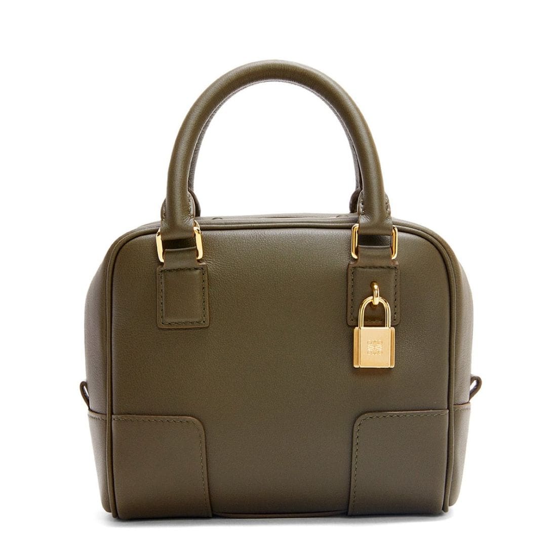 LOEWE AMAZONA 16 SQUARE BAG IN CALFSKIN NAPPA