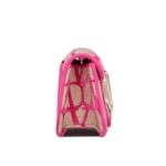 VALENTINO GARAVANI LOCÒ TOILE ICONOGRAPHE SHOULDER BAG