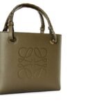 LOEWE ANAGRAM TOTE MINI BAG IN CLASSIC CALFSKIN